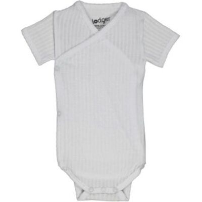 LODGER Romper SS Seersucker Cloud Dancer 68 LODGER Romper SS Seersucker Cloud Dancer 68