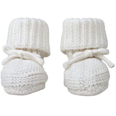 LODGER Slipper Knit Cloud Dancer 0 - 6 měsíců LODGER Slipper Knit Cloud Dancer 0 - 6 měsíců