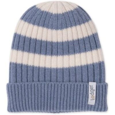 LODGER Čepice Stripe Merino Stone 6 - 12 měsíců LODGER Čepice Stripe Merino Stone 6 - 12 měsíců