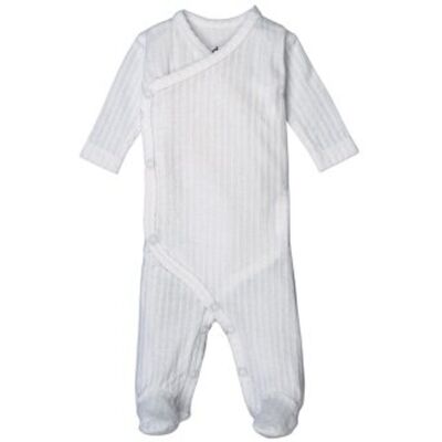 LODGER Jumper Newborn Seersucker Cloud Dancer LODGER Jumper Newborn Seersucker Cloud Dancer