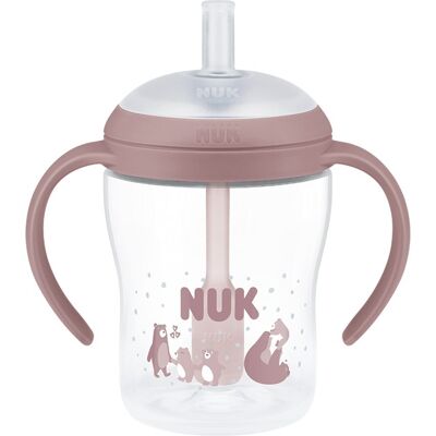 NUK Perfect Match lahvička na učení s brčkem BEAR 150 ml NUK Perfect Match lahvička na učení s brčkem BEAR 150 ml