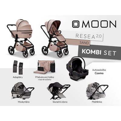 Moon Resea 2.0 Kombi set - SAND Moon Resea 2.0 Kombi set - SAND