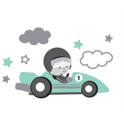 ZOPA Adaptér na WC - Racer - Grey/Mint ZOPA Adaptér na WC - Racer - Grey/Mint