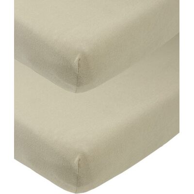 Meyco Žerzejové prostěradlo 70x140/150 - Taupe Meyco Žerzejové prostěradlo 70x140/150 - Taupe