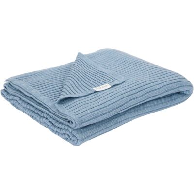 Little Dutch Deka pletená 70x100 cm Pure Denim Blue Little Dutch Deka pletená 70x100 cm Pure Denim Blue