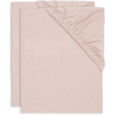 Jollein Wild Rose Jersey Prostěradla - Souprava ložního prádla Jollein Wild Rose Jersey Prostěradla - Souprava ložního prádla