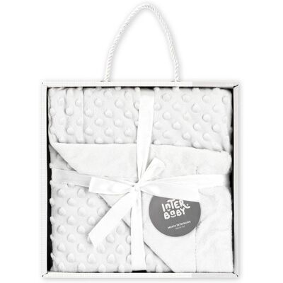 Interbaby Deka extra měkká kuličky - BÍLÁ Interbaby Deka extra měkká kuličky - BÍLÁ