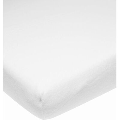 Meyco Prostěradlo s nepropustnou vrstvou 40x80/90 - White Meyco Prostěradlo s nepropustnou vrstvou 40x80/90 - White
