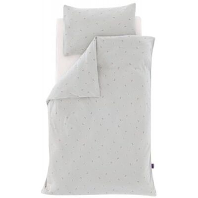 TRÄUMELAND Baby Bedding - Jersey Fiore, zelená - Baby Bedding TRÄUMELAND Baby Bedding - Jersey Fiore, zelená - Baby Bedding