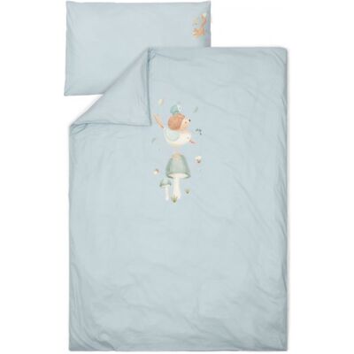 Little Dutch Povlečení 150x120 a 50x60 cm Forest Friends Blue Little Dutch Povlečení 150x120 a 50x60 cm Forest Friends Blue