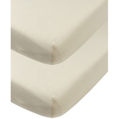 Meyco Žerzejové prostěradlo 40x80/90 - Soft sand Meyco Žerzejové prostěradlo 40x80/90 - Soft sand