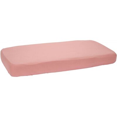 Little Dutch Prostěradlo napínací 120x60 cm Pure Pink Blush Little Dutch Prostěradlo napínací 120x60 cm Pure Pink Blush