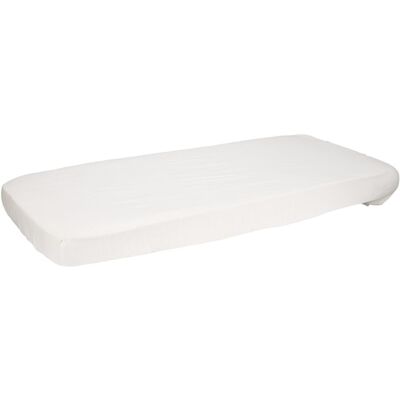 Little Dutch Prostěradlo napínací 40x80 cm mušelín Soft White Little Dutch Prostěradlo napínací 40x80 cm mušelín Soft White