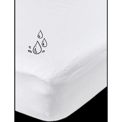 Meyco Nepromokavé prostěradlo 70x140/150 - White Meyco Nepromokavé prostěradlo 70x140/150 - White
