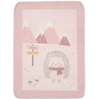 KikkaBoo Dětská deka Super Soft 140x110 cm Hedge-hugs KikkaBoo Dětská deka Super Soft 140x110 cm Hedge-hugs