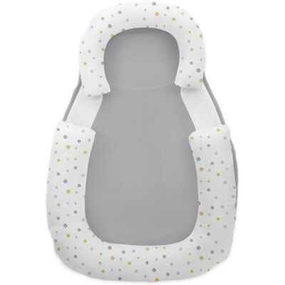 KikkaBoo Polohovací podložka Dots Grey KikkaBoo Polohovací podložka Dots Grey