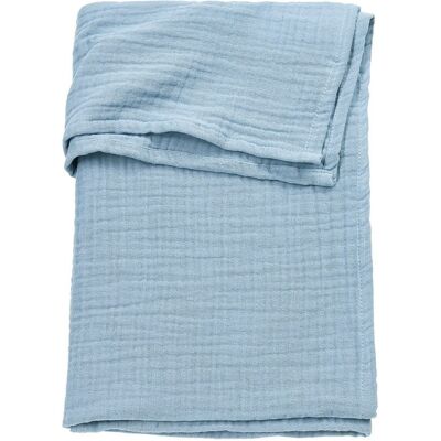 Meyco Mušelínová přikrývka 100 x 150 - Jeans Blue Meyco Mušelínová přikrývka 100 x 150 - Jeans Blue