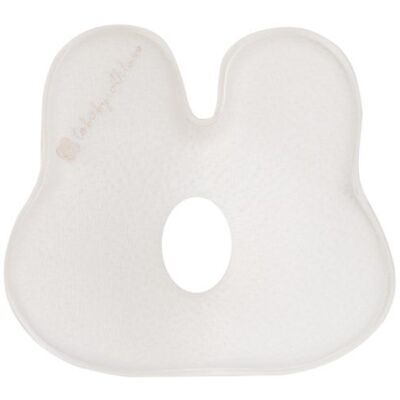 KikkaBoo Ergonomický polštářek z paměťové pěny Bunny Airknit White KikkaBoo Ergonomický polštářek z paměťové pěny Bunny Airknit White