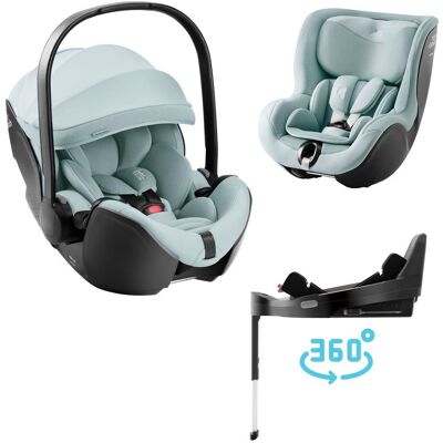 BRITAX RÖMER Autosedačka set Baby-Safe Pro + Vario Base 5Z + autosedačka Dualfix 5z Style - Harbor Blue BRITAX RÖMER Autosedačka set Baby-Safe Pro + Vario Base 5Z + autosedačka Dualfix 5z Style - Harbor Blue