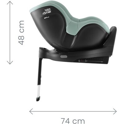 BRITAX RÖMER Autosedačka Dualfix 5Z Style 2025 - Sage Green BRITAX RÖMER Autosedačka Dualfix 5Z Style 2025 - Sage Green