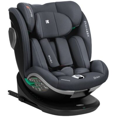KikkaBoo Autosedačka 40-150 cm i-Drive i-SIZE Dark Grey KikkaBoo Autosedačka 40-150 cm i-Drive i-SIZE Dark Grey