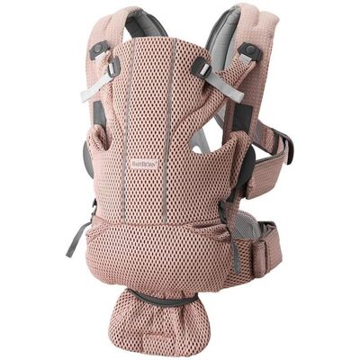 BabyBjorn Baby Move 3D Mesh Nosítko - Růžové - Ergonomické, Prodyšné, Nastavitelné - Nosítko pro miminko BabyBjorn Baby Move 3D Mesh Nosítko - Růžové - Ergonomické, Prodyšné, Nastavitelné - Nosítko pro miminko