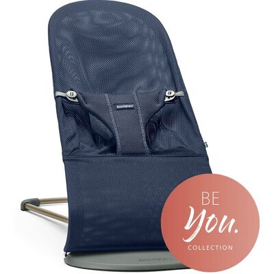 BABYBJÖRN Lehátko Bouncer Bliss Navy Blue mesh BABYBJÖRN Lehátko Bouncer Bliss Navy Blue mesh