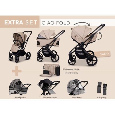 Moon CIAO FOLD extra set - SAND Moon CIAO FOLD extra set - SAND