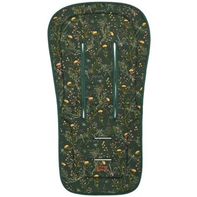 KikkaBoo podložka do kočárku Secret Garden Green KikkaBoo podložka do kočárku Secret Garden Green