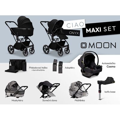 Moon CIAO MAXI set - Onyx Moon CIAO MAXI set - Onyx