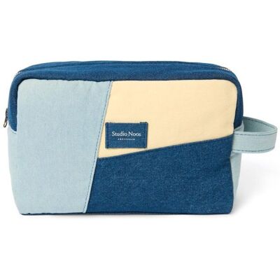 Studio Noos Patchwork Toiletry toaletní taštička Denim Studio Noos Patchwork Toiletry toaletní taštička Denim