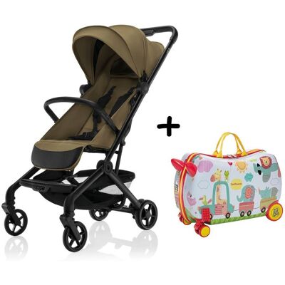 ZOPA Sportovní kočárek Jet + kufřík Pack&Ride; ZDARMA - Toffee Brown ZOPA Sportovní kočárek Jet + kufřík Pack&Ride; ZDARMA - Toffee Brown