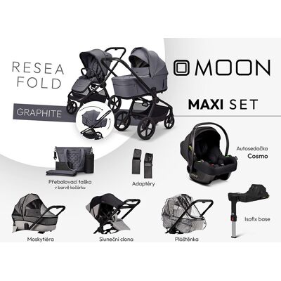 Moon ReSea FOLD maxi set - GRAPHITE Moon ReSea FOLD maxi set - GRAPHITE