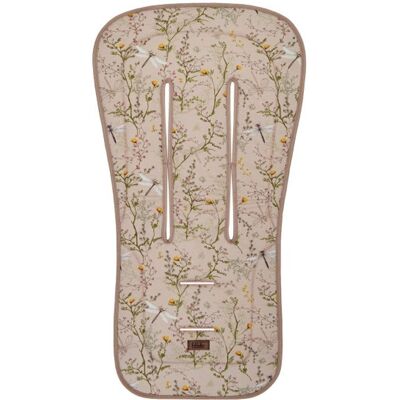 KikkaBoo podložka do kočárku Secret Garden Beige KikkaBoo podložka do kočárku Secret Garden Beige