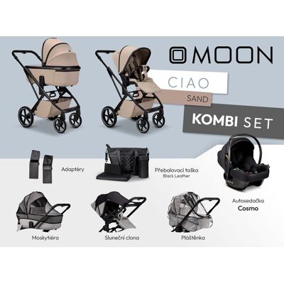 Moon CIAO KOMBI set - Sand Moon CIAO KOMBI set - Sand