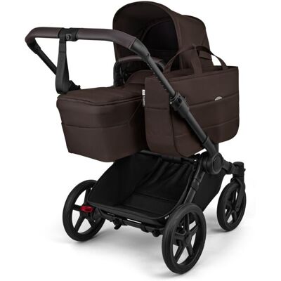 Bugaboo Donkey 6 Mono - Black/Cocoa Brown Bugaboo Donkey 6 Mono - Black/Cocoa Brown
