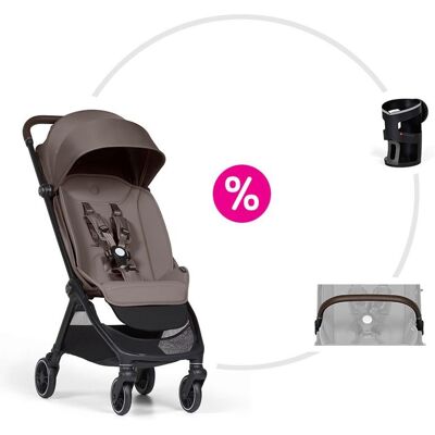 Bumprider Connect Mini kočárek Taupe Bumprider Connect Mini kočárek Taupe