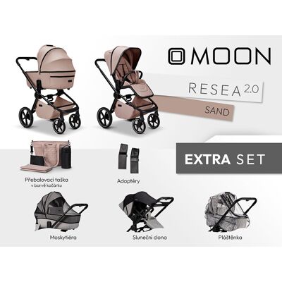 Moon Resea 2.0 Extra set - SAND Moon Resea 2.0 Extra set - SAND