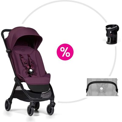 Bumprider Connect Mini kočárek Italian Plum Bumprider Connect Mini kočárek Italian Plum