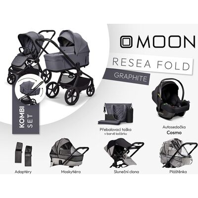 Moon ReSea FOLD kombi set - GRAPHITE Moon ReSea FOLD kombi set - GRAPHITE