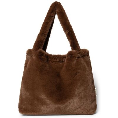 Studio Noos Faux Fur MOM BAG Brown Studio Noos Faux Fur MOM BAG Brown