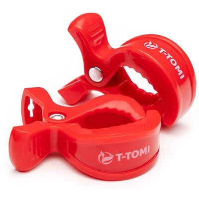 T-Tomi Kočárkový kolíček 2ks - červený T-Tomi Kočárkový kolíček 2ks - červený