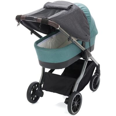 Fillikid Sluneční clona na kočárek Deluxe grey melange Fillikid Sluneční clona na kočárek Deluxe grey melange