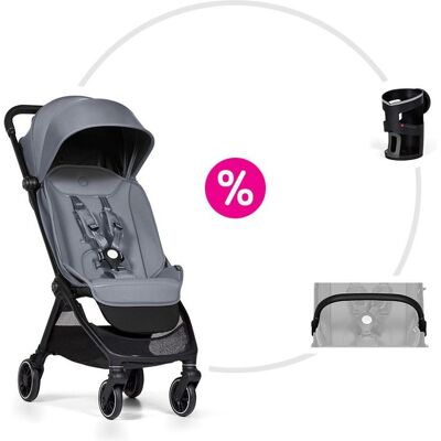 Bumprider Connect Mini kočárek Grey Bumprider Connect Mini kočárek Grey
