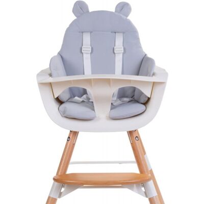 Šedá medvíďata polštář na židli vysoké židle - Child High Chair Cushion Šedá medvíďata polštář na židli vysoké židle - Child High Chair Cushion