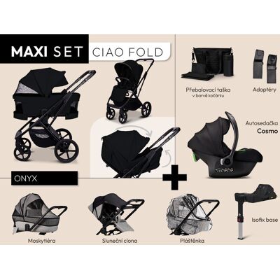 Moon CIAO FOLD maxi set - ONYX Moon CIAO FOLD maxi set - ONYX