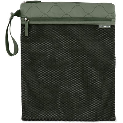SKIPHOP SKIP HOP Sáček nepremokavý Grab & go Dark sage 30 x 38 cm SKIPHOP SKIP HOP Sáček nepremokavý Grab & go Dark sage 30 x 38 cm