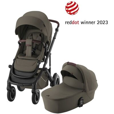BRITAX RÖMER Set kočárek Smile 5Z + hluboká korba Lux 2025 - Urban Olive BRITAX RÖMER Set kočárek Smile 5Z + hluboká korba Lux 2025 - Urban Olive