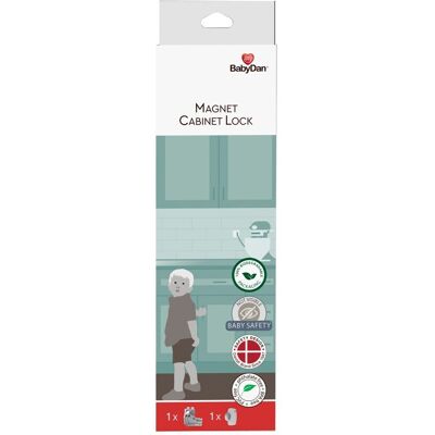 BabyDan Model 8574-1-9 - Magnetické dětské zámky BabyDan Model 8574-1-9 - Magnetické dětské zámky