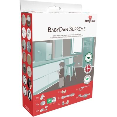 Baby Dan BabyDan sada bezpečn.prvků 16ks Starter safety set, BIO Baby Dan BabyDan sada bezpečn.prvků 16ks Starter safety set, BIO